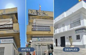 rehabilitacion fachada cadiz antes y despues